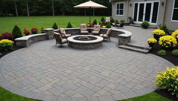 Béton imprimé et aménagements : transformez votre espace extérieur